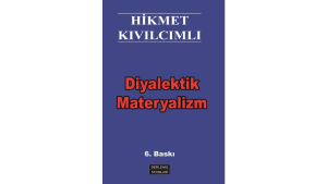 Diyalektik Materyalizm